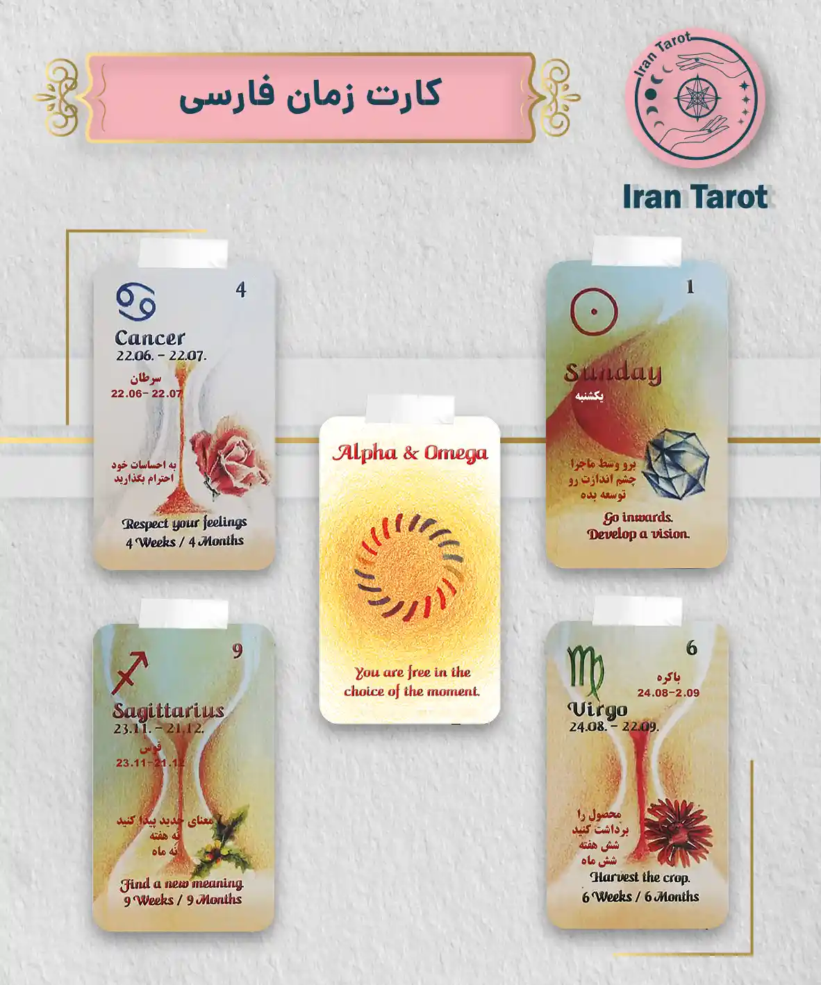 کارت زمان فارسی
